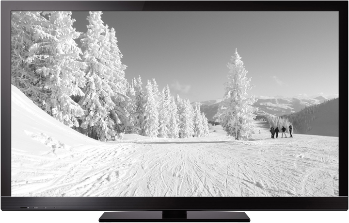 Burosch Winterlandschaft TV Frame