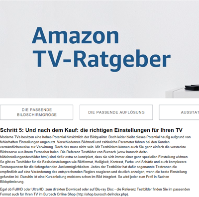 Burosch Amazon TV Ratgeber
