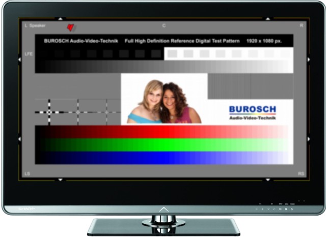 TV Sharpness Check / Bildschärfe Sharpness