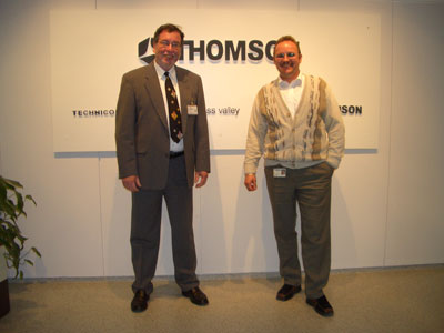 Rainer Zwing - Thomson Labormanager, Klaus Burosch