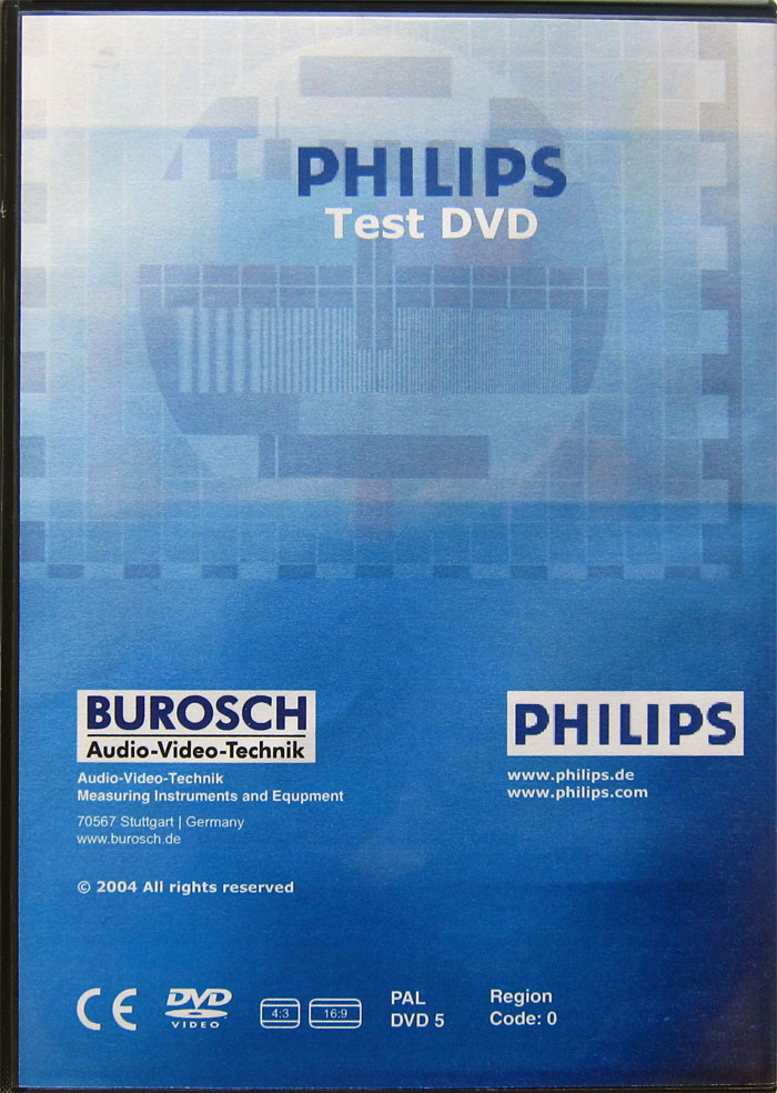 Burosch Philips Test DVD