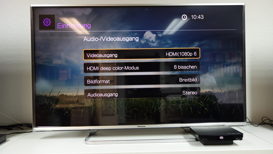 Burosch WD TV HD Streaming Media Player Screenshot
